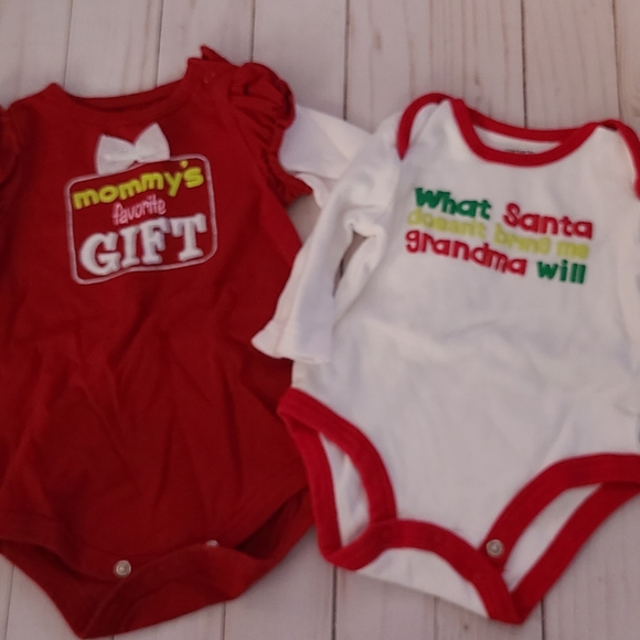 Other - Size 0-3 month Christmad onesies
